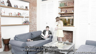 SellYourGF Lana Broks Jealous BF Watches Revenge Sex