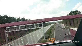 WolfWagner Kitty Blair Kitty Fucks Outdoors