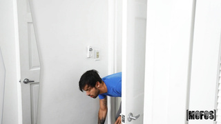 PervsOnPatrol Kourtney Kai Hot Brunette Gets A Warm Facial