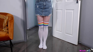 WankItNow Eva Ray Cmon Step Bro