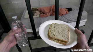 Submissived Cleo Clementine Getting Intimate With An Inmate