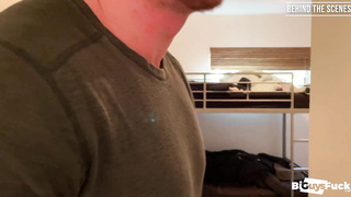 BiGuysFuck Andy Mcbride Leon Foreman And Yulissa Fox BTS