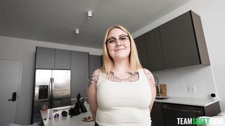 ThisGirlSucks Gracie Squirts Covered In Cum