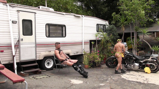 DickWadd Biker Trailer Trash, Scene 1