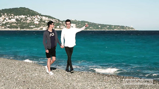 French-Twinks Two Parisans Guys in Nice