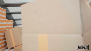 IKnowThatGirl Samantha Lexi Unboxing Her Box At Work