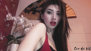 EvaDeVil Presents Eva De Vil Ass Worship In Red GAYME