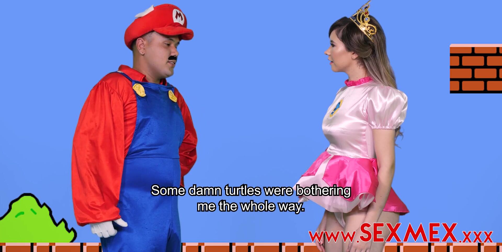 SexMex Esmeralda Duarte And Kari Cachonda Super Mario Porno