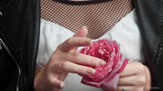 StrapLez Rika Fane And Katy Rose In Bloom