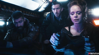 DigitalPlayground Jasmine Jae And Ava Austen Space Junk Episode