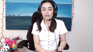 FiLFExtra E Aria Lee Cute Gamer Girl Masturbates
