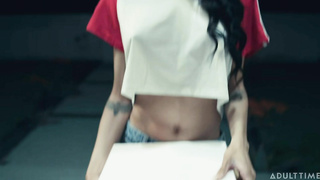 Oopsie Lulu Chu Emma Rose and Valeria Atreides Movie Night