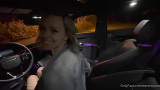 OnlyFans Serenity Cox Car Sex